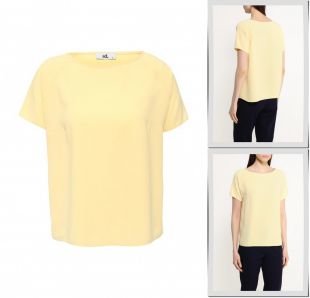 Желтые блузки, блуза adl, весна-лето 2016